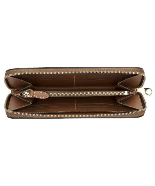 Burberry checked zipped leather wallet 8070598