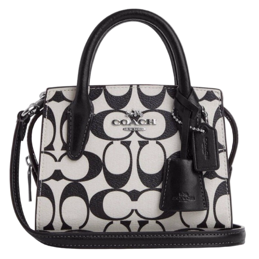 Coach Andrea Mini Carryall Women's Crossbody Bag In Signature Canvas