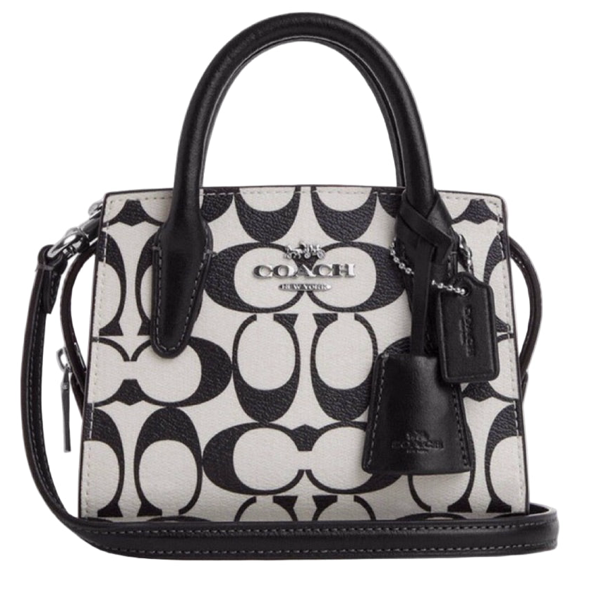 Coach Andrea Mini Carryall Women's Crossbody Bag In Signature Canvas