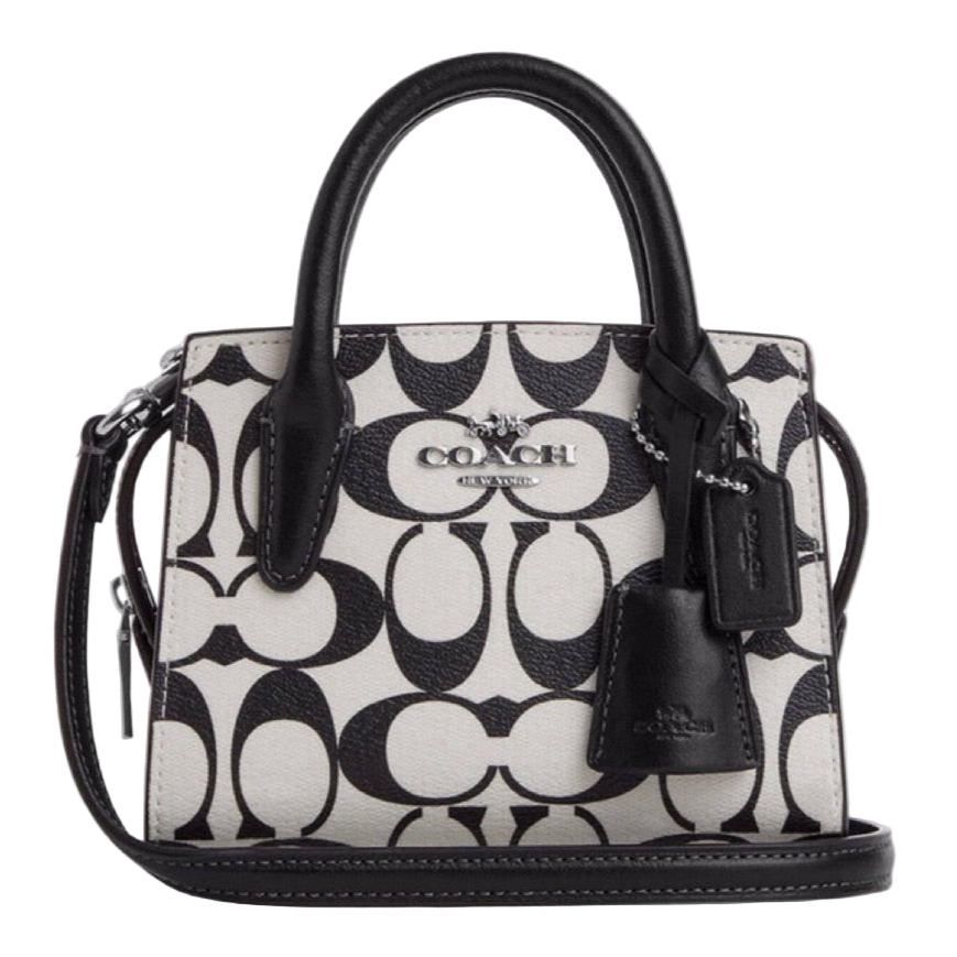 Coach Andrea Mini Carryall Women's Crossbody Bag In Signature Canvas