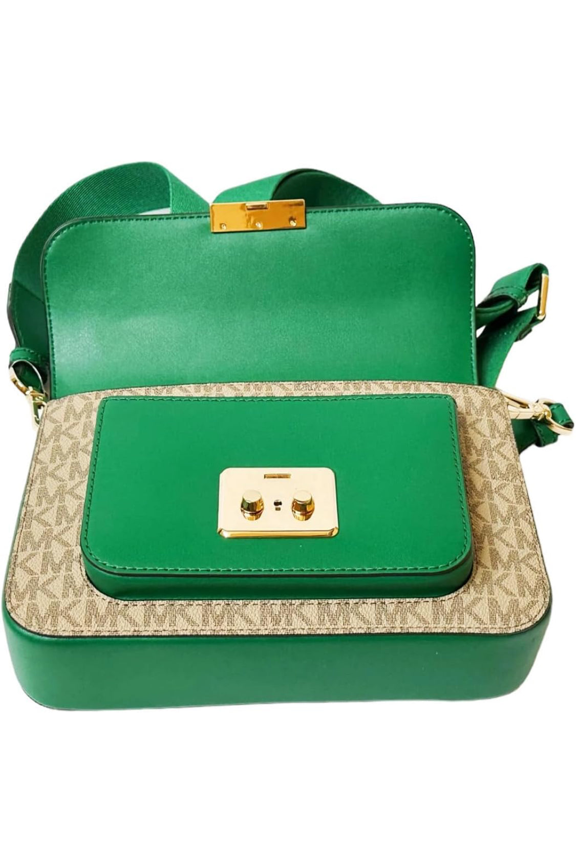 Michael Kors Signature Sloan Editor Medium Flap Messenger Bag