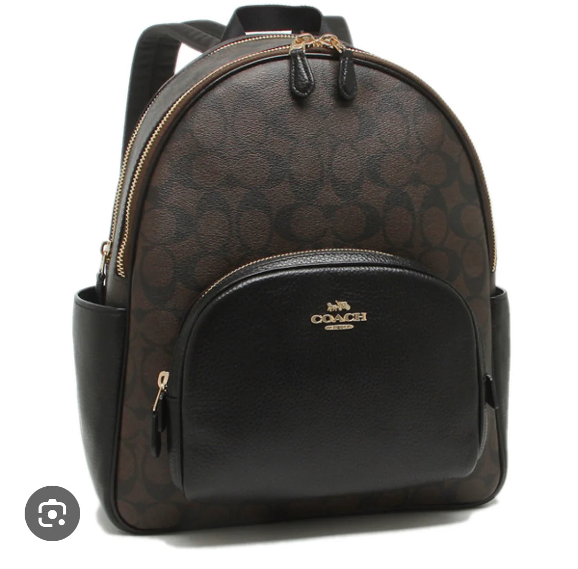 Coach Backpack Backpack Signature Brown Ladies 5671
