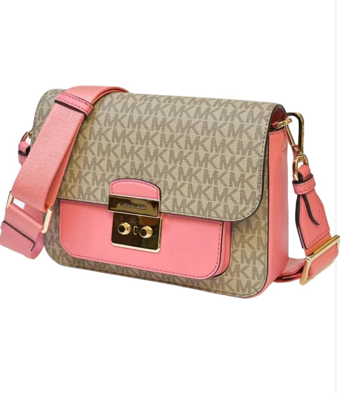 Michael Kors Signature Sloan Editor Medium Flap Messenger Bag