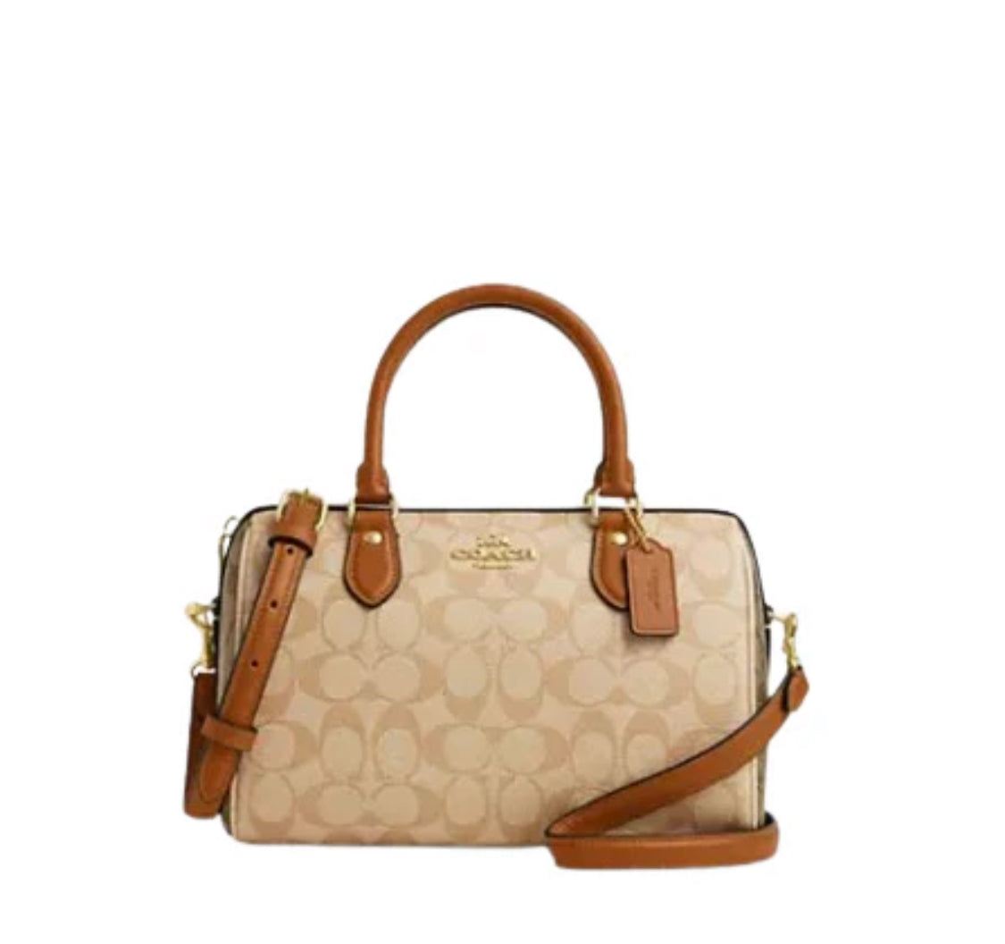 COACH CH280 Signature Rowan Satchel 2WAY Crossbody