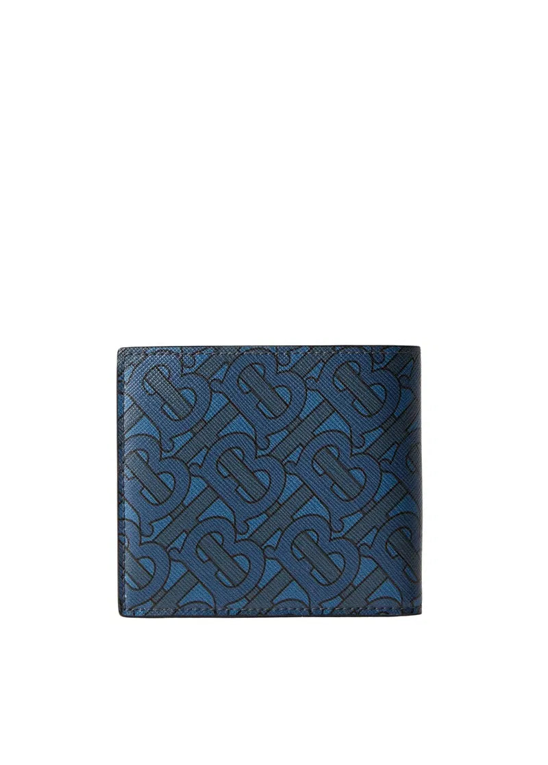 BURBERRY Monogram Print Bifold Wallet 8067353