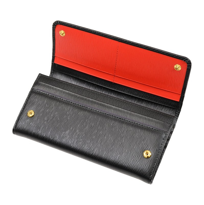 Prada 1MH132 2B6Q F0TMH Long Button Wallet