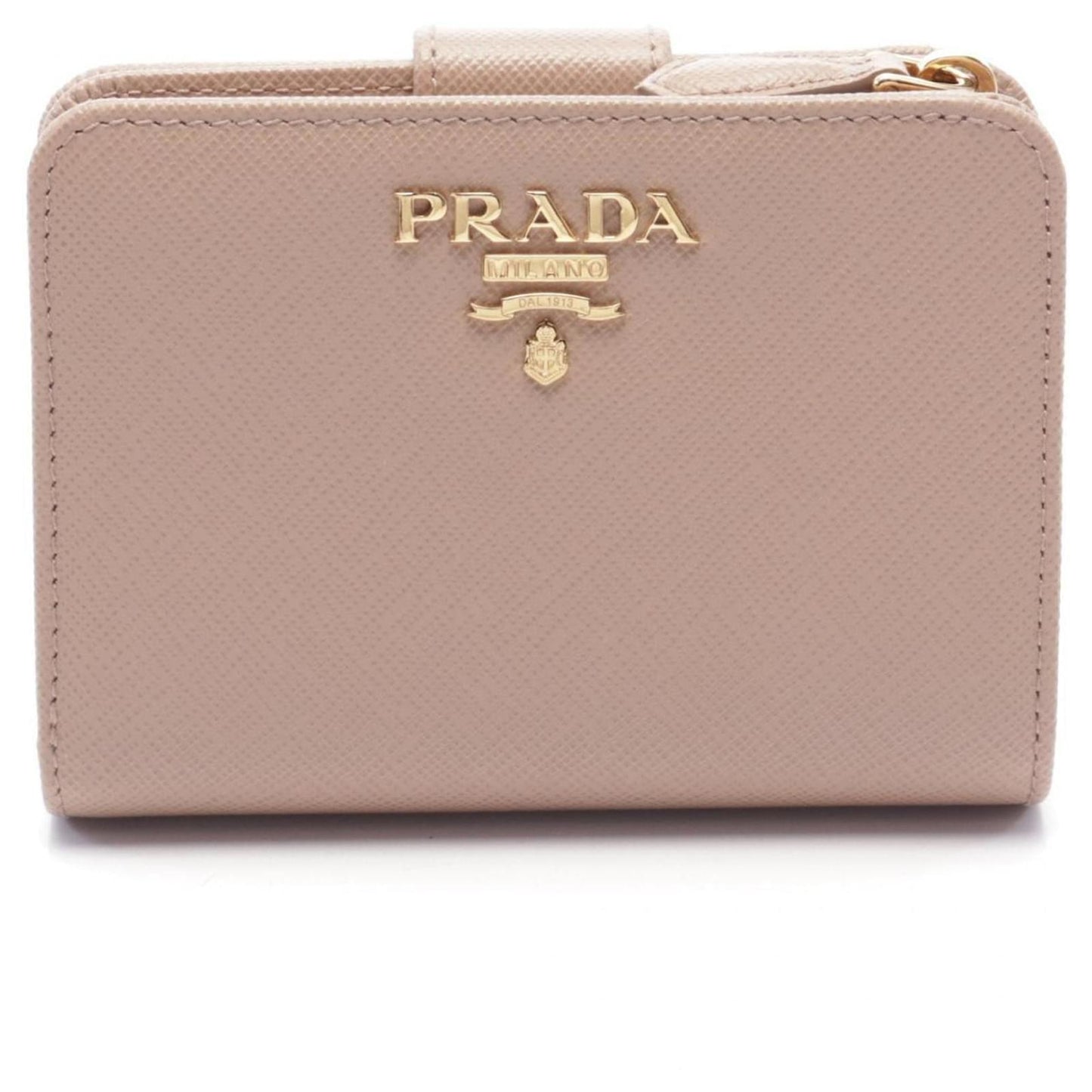Prada Saffiano Metal Bi-fold Wallet 1ML018