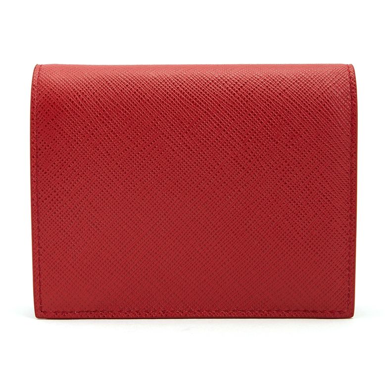 Prada Saffiano Shine 1MV204 Women's Small Wallet