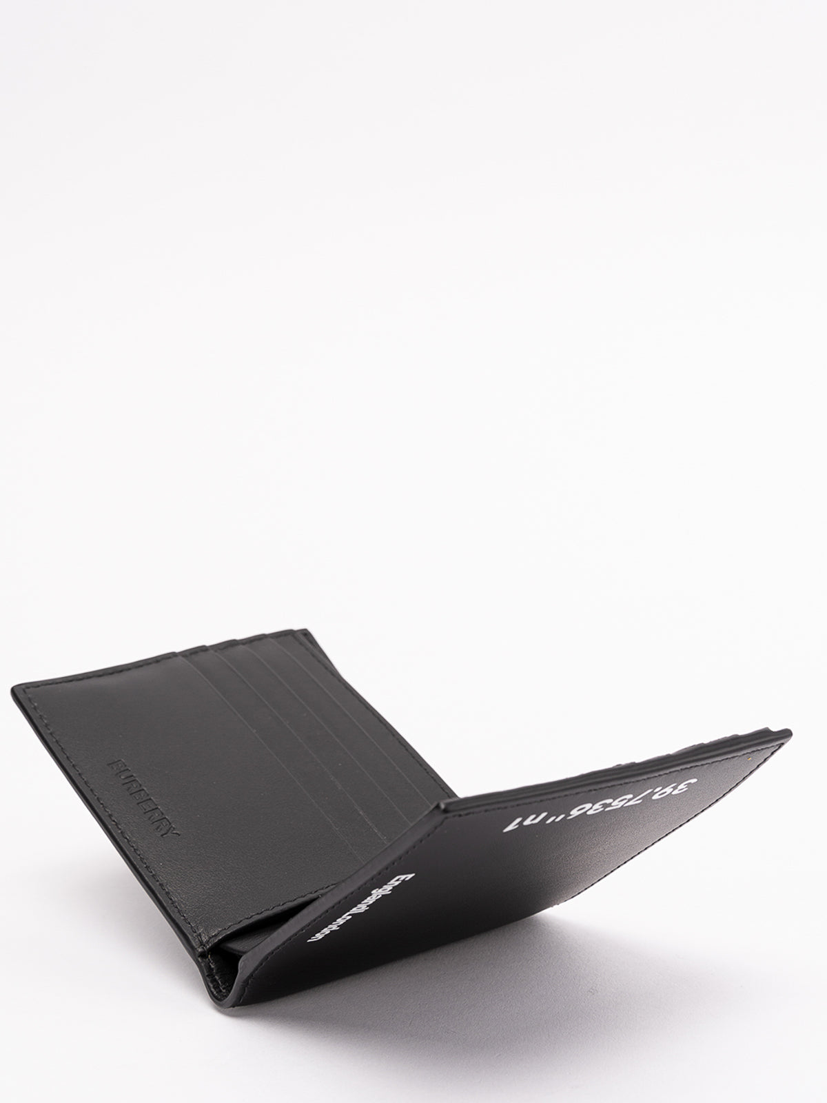 Burberry Men's Coordinate Print Leather Bilfold Wallet 8064927