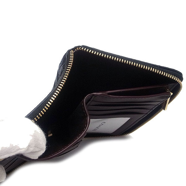 Coach Medium Long wallet CC942 signature round zip