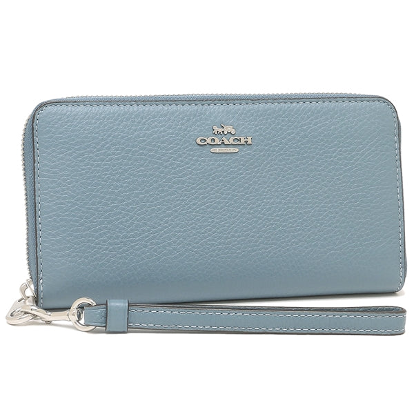 Coach Long Wallet Full Soft Leather Ladies C4451