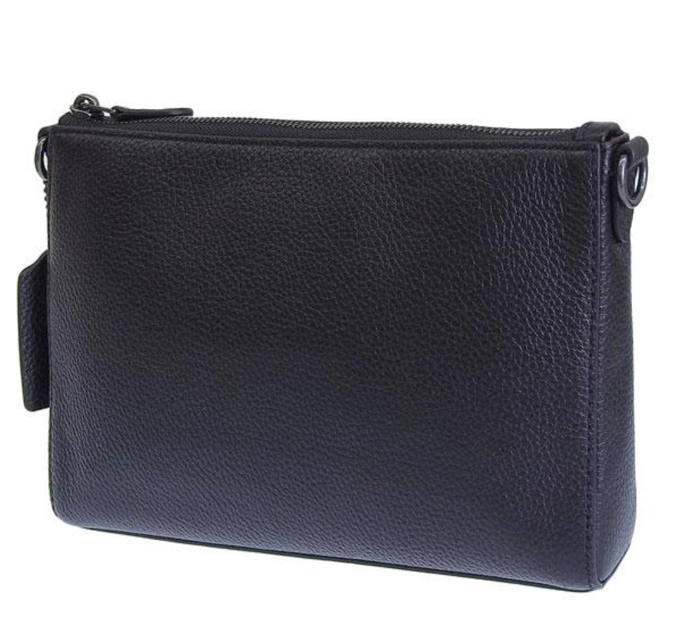 Coach Signature Canvas Black Leather CW372QBXAJ