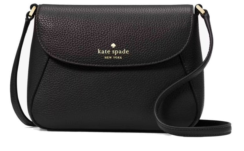 Kate Spade Monica Small Flap Crossbody KF364 BLK