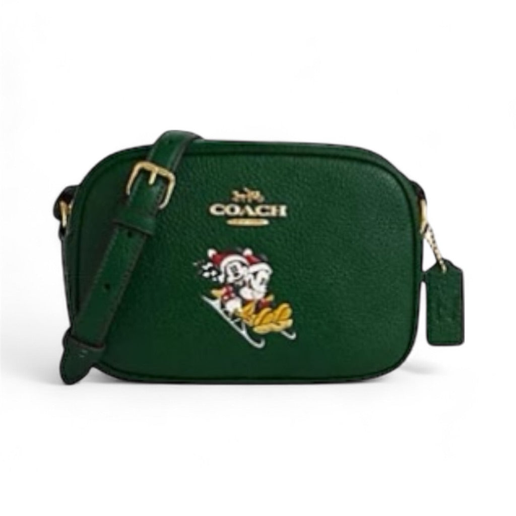 Coach DISNEY X COACH MINI JAMIE CAMERA BAG WITH SLED MOTIF