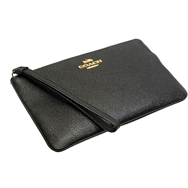 Coach Large Wristlet Signature Canvas/Leather