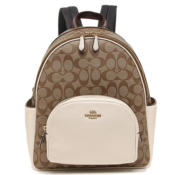 White coach backpack hotsell
