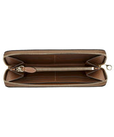 Burberry checked zipped leather wallet 8070598