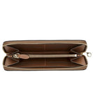 Burberry checked zipped leather wallet 8070598