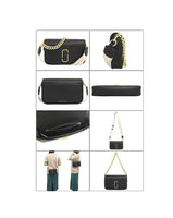 Marc Jacobs H956L01PF22 Marc Jacobs Bag (Shoulder Bag) Black The J Mark Leather 3-Way Shoulder Bag
