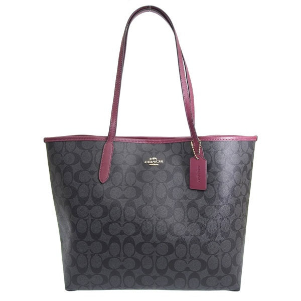 Coach tote bag Signature Ladies 5696