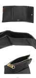 BURBERRY Tri-fold Roller Quilting Folding Wallet Black 8062372