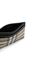 Burberry Vintage Check leather cardholder