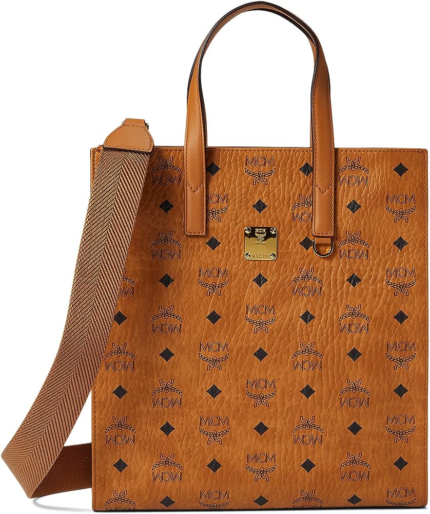 MCM Shopper Classic S Visetos Tote