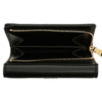 Miu Miu Bifold Wallet Matelassesse Leather Wallet Black Women 5ML225