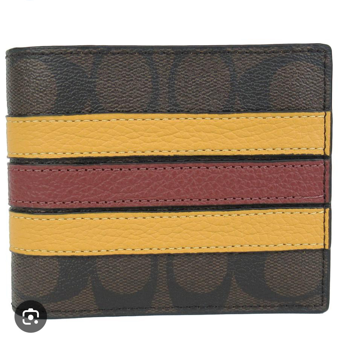 COACH Men Billfold with Id case /Coin Wallet Collection