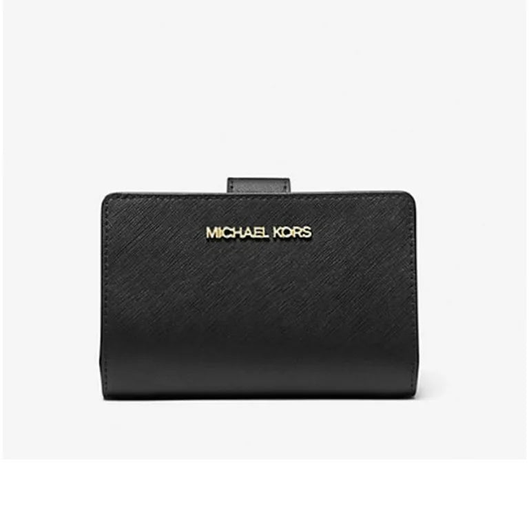 Michael Kors Jet Set Travel Medium Bifold Zip Coin Wallet