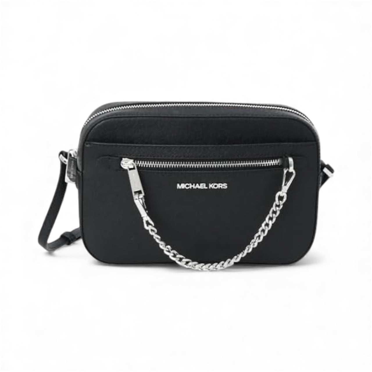 Michael Kors Large East West Zip Chain Crossbody