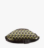 MCM Unisex Nylon Yellow/Black Cubic Logo large Backpack