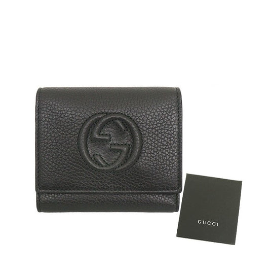 Gucci Wallet Bi-fold Wallet 598207 A7M0G Black