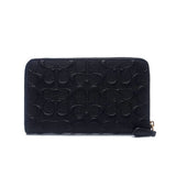 Coach Medium Long wallet CC942 signature round zip