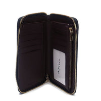 Coach Medium Long wallet CC942 signature round zip