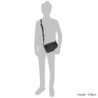 Coach Signature Men's Crossbody Bag C4149 QBKHA  black