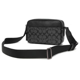 Coach Signature Men's Crossbody Bag C4149 QBKHA  black
