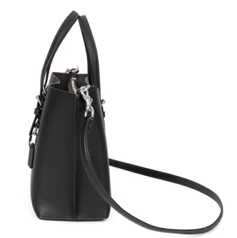 Coach Leather Molly Tote Bag 2way Mini Tote Bag CV966