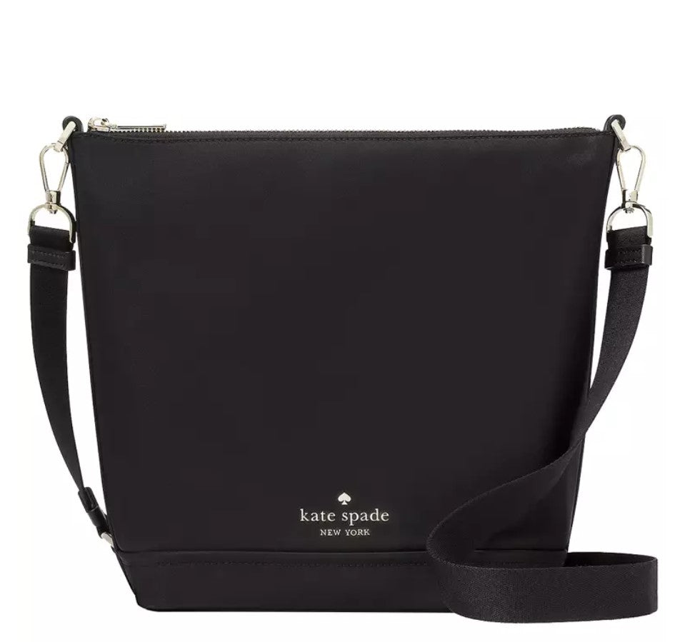 Kate Spade Chelsea Duffle Crossbody Bag in Black kc444