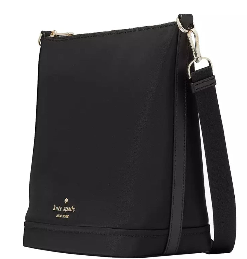 Kate Spade Chelsea Duffle Crossbody Bag in Black kc444