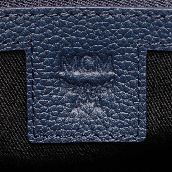 MCM Leather Camo Floral Aren Small Shopper Tote