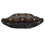 MCM Fursten Medium Visetos Belt bag/ Beltpack Black