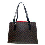 Coach Tote Bag Shoulder Bag Signature Ladies C4075