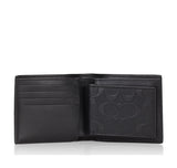 COACH 75371 Compact ID Embossed Leather Wallet