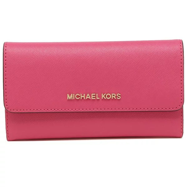 Michael Kors, Bags, Michael Kors Lg Trifold Wallet Pinkblossom