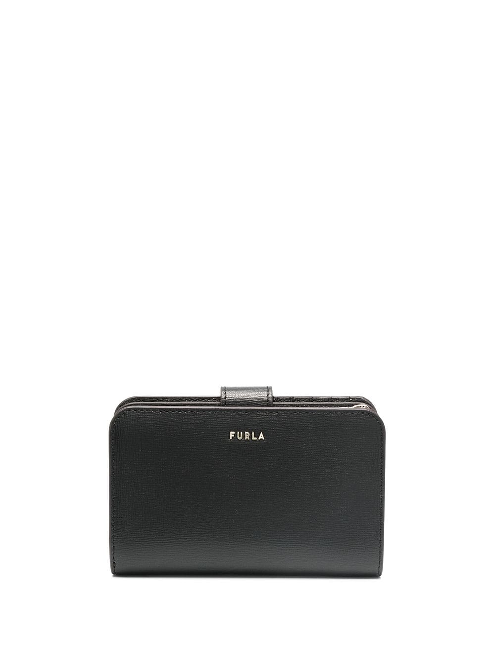 Furla Babylon Saffiano Leather Wallet Nero Black