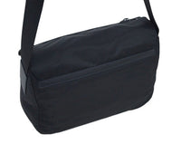 PRADA Shoulder bag with small flap Front pocket VELA NERO Nero Nylon Black 1BD671