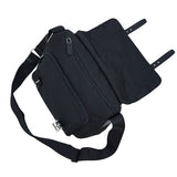 PRADA Shoulder bag with small flap Front pocket VELA NERO Nero Nylon Black 1BD671