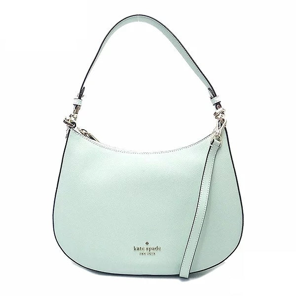 kate spade, Bags, Kate Spade Staci Saffiano Leather Flap Shoulder Bag  K9324green Bean Nwt