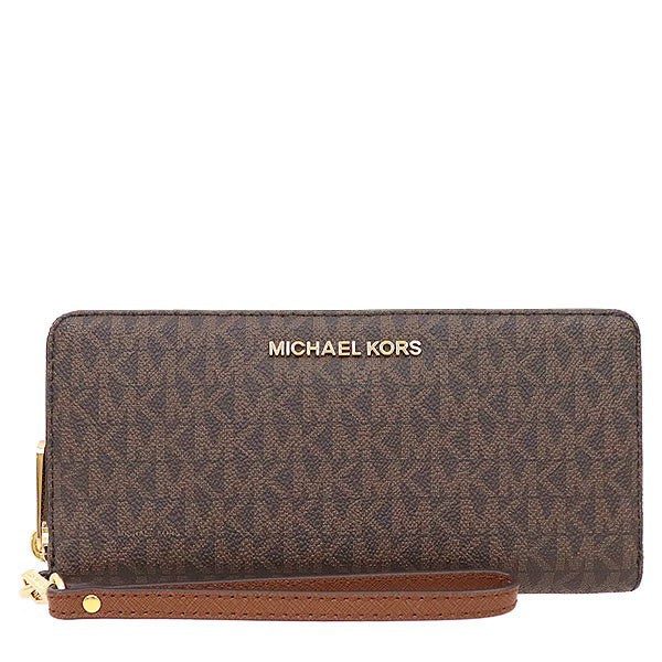 Michael Kors Womens Jet Set Travel Continental Wallet One Size Wild Berry  Multi  Walmartcom